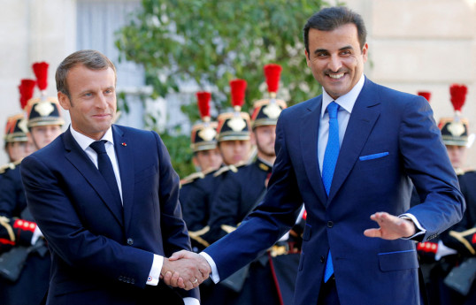 L’émir du Qatar rencontrera Emmanuel Macron pour évoquer le cessez-le-feu à Gaza