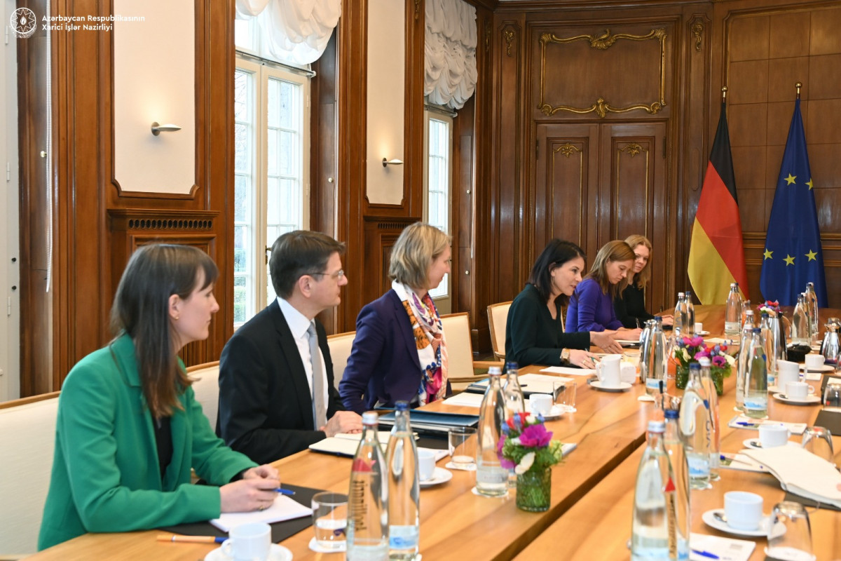 Le ministre des Affaires étrangères d'Azerbaïdjan rencontre son homologue allemande - Mise à jour 