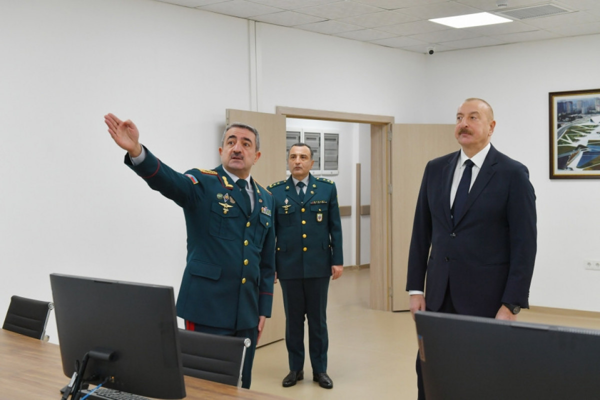 Ilham Aliyev participe à l'inauguration d'un nouvel hôpital militaire