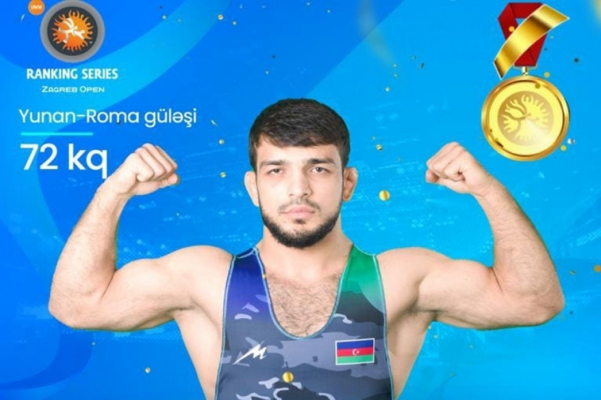 Le lutteur azerbaïdjanais Ulvu Ganizadé remporte la médaille or en Croatie