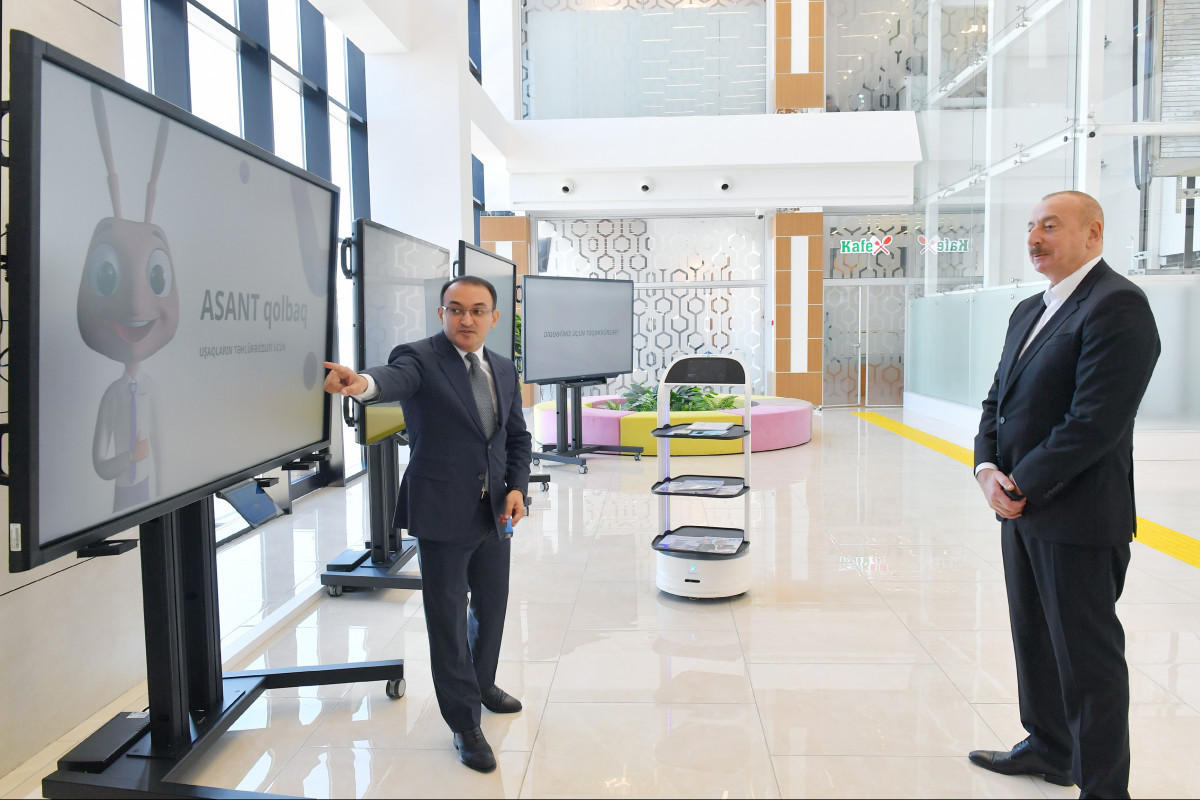 Lenkéran: le président Ilham Aliyev a inauguré le centre régional du Service ASAN - Photos 