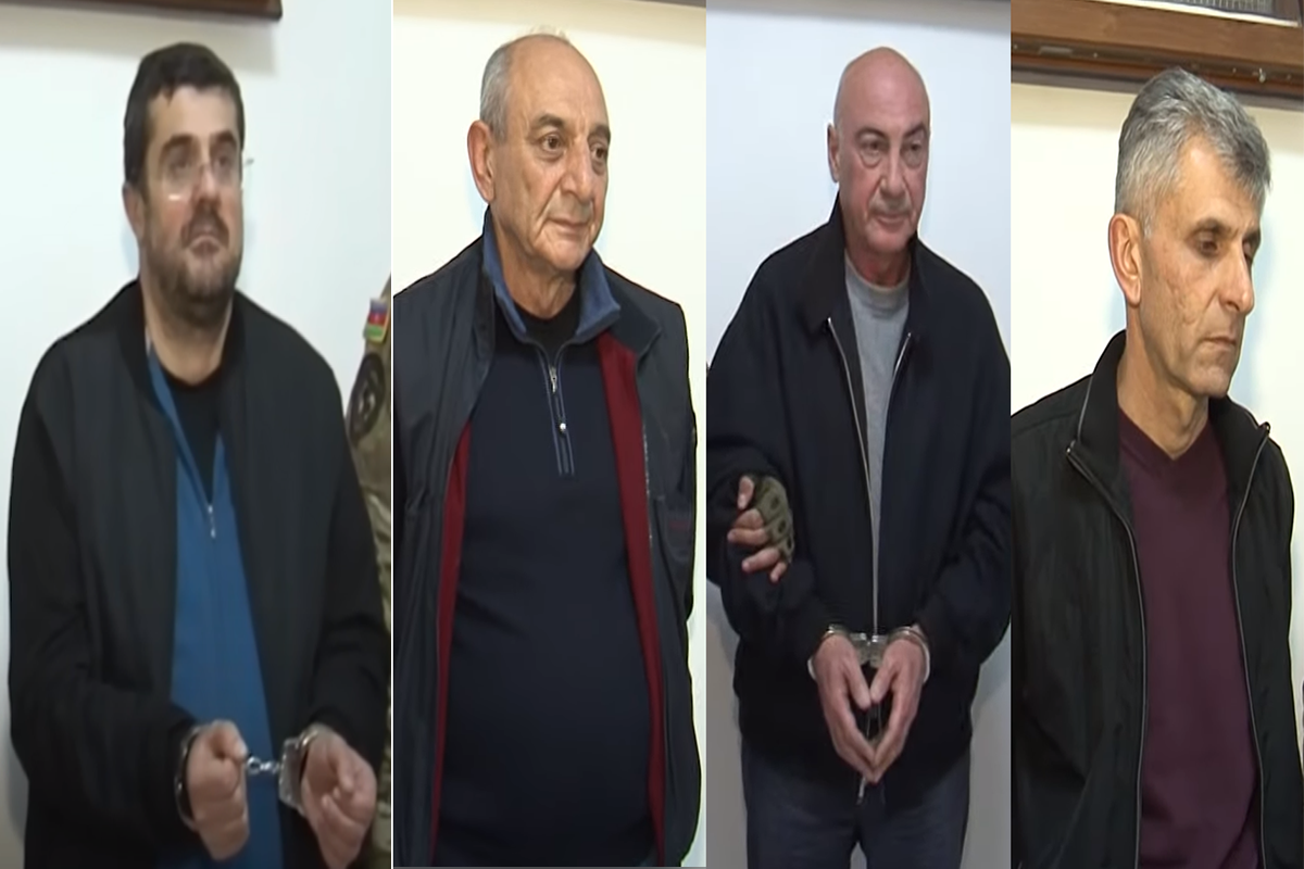 Bakou: prolongement de la durée de détention des séparatistes armeniens Arayik Harutyunyan, Sahakyan, Ghukasyan et d