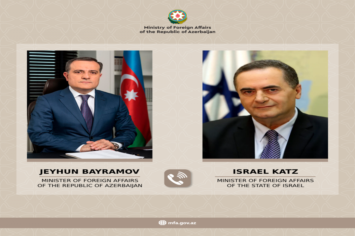 Les ministres des Affaires étrangères azerbaïdjanais et israélien discutent de la situation à Gaza
