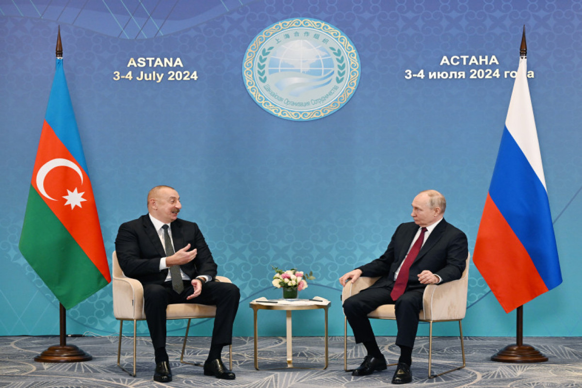 Les présidents Aliyev et Poutine se réunissent à Astana - Mise à jour 