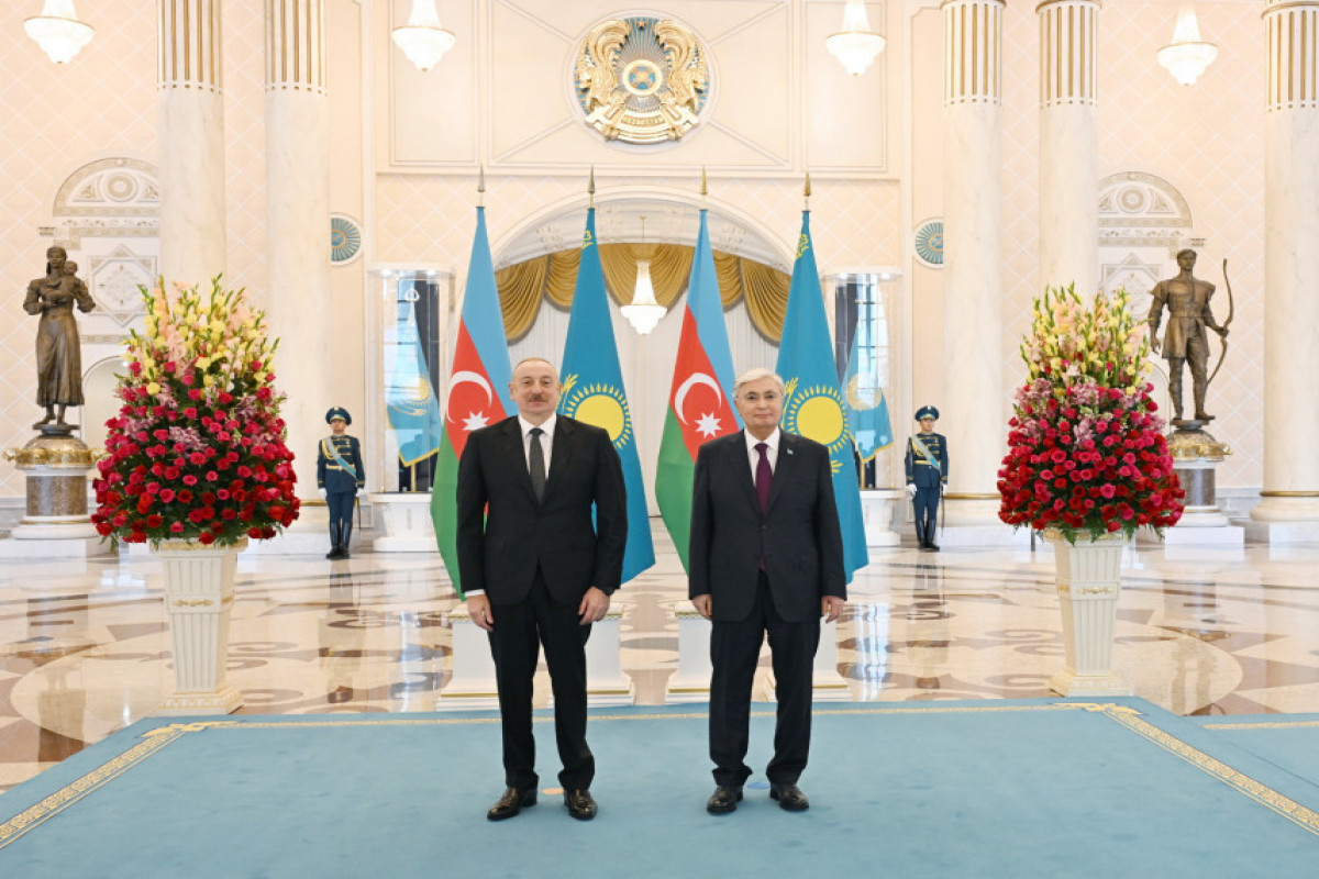 Entretien des présidents azerbaïdjanais et kazakh à Astana - Mise à jour 