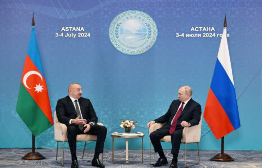 Les présidents Aliyev et Poutine se réunissent à Astana - Mise à jour 