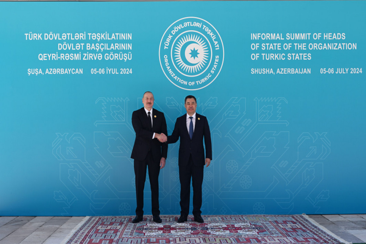 Choucha : Le président Aliyev accueille les chefs d’Etat et de gouvernement participant au sommet informel de l’OET
