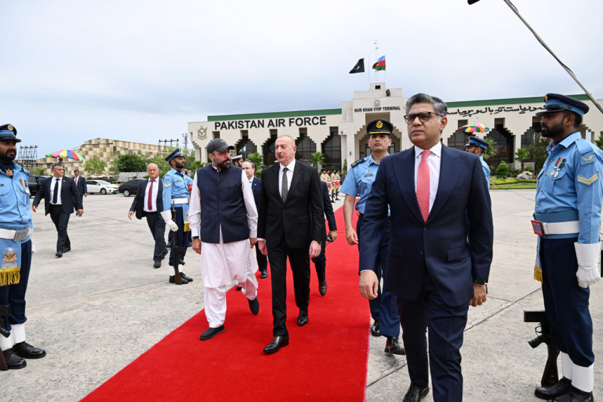 Le président azerbaïdjanais termine sa visite d'Etat au Pakistan