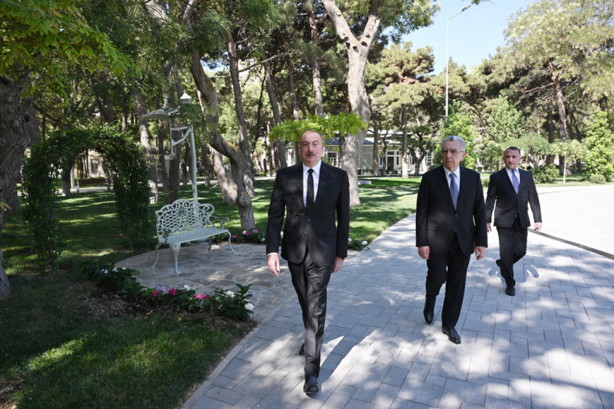 Le président Aliyev participe à la réouverture du parc Nerimanov à Bakou