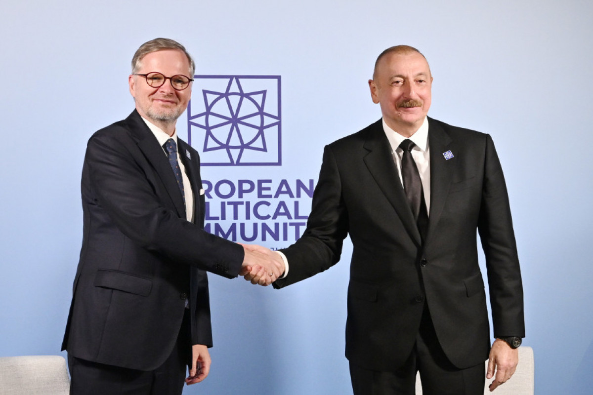 Le président azerbaïdjanais s’entretient avec le Premier ministre tchèque