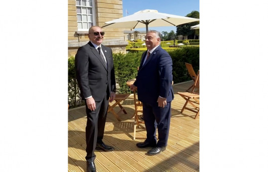 Le président azerbaïdjanais s’entretient avec le Premier ministre hongrois