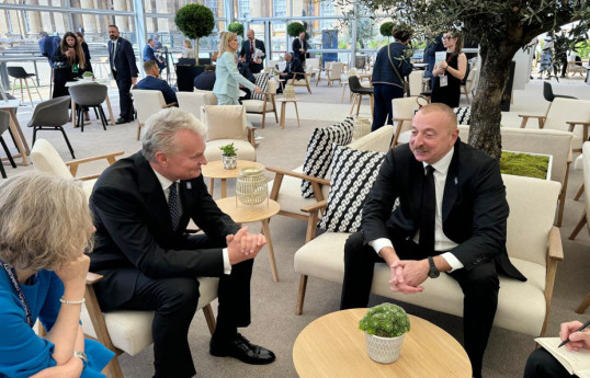 Le président azerbaïdjanais rencontre son homologue lituanien à Oxford