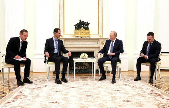 Vladimir Poutine a eu un entretien avec Bachar al-Assad à Moscou