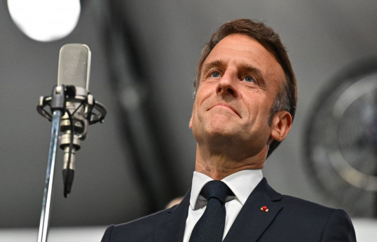Emmanuel Macron proclame les Jeux olympiques de Paris 2024 "ouverts"