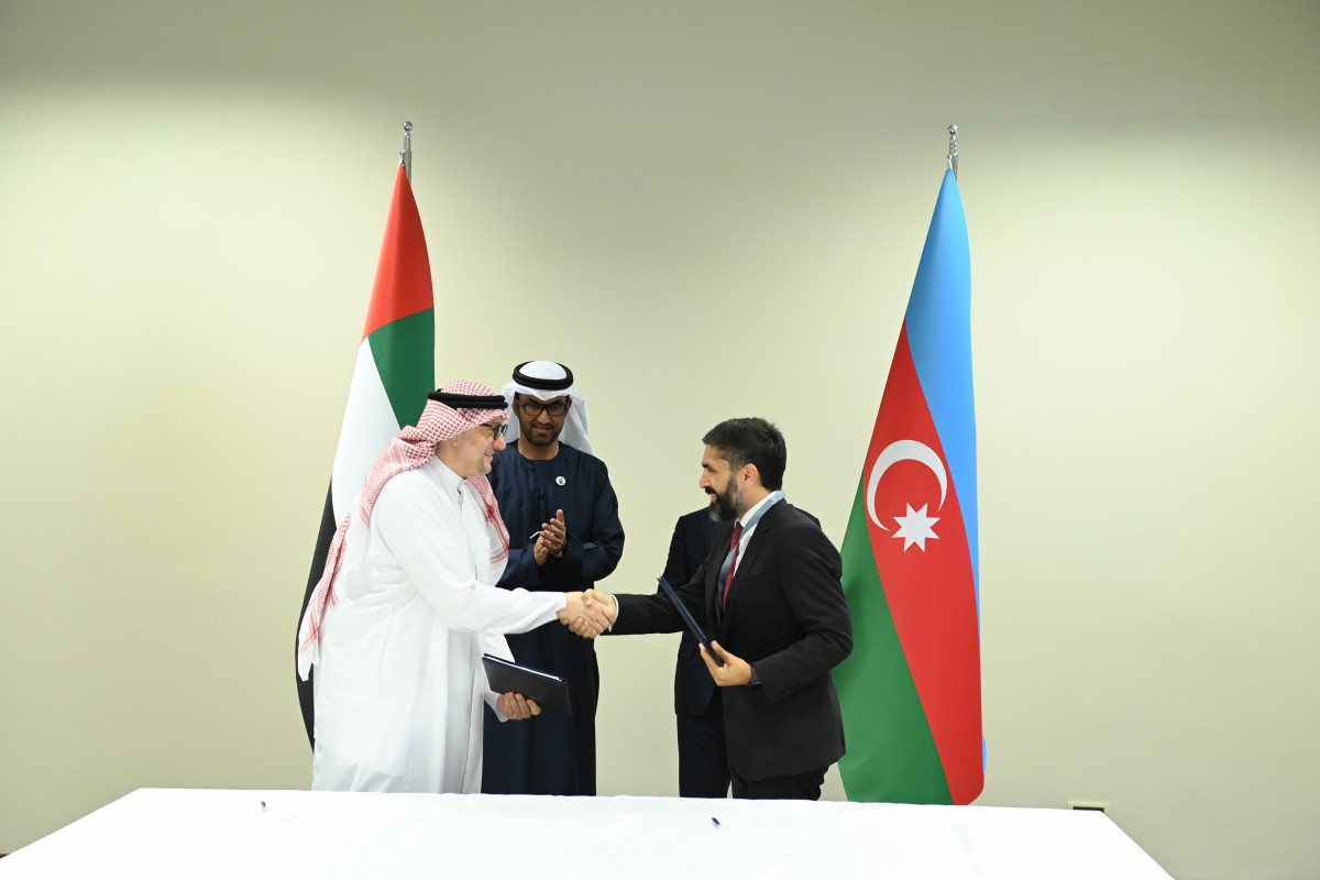 La SOCAR et la société émiratie Masdar signent un accord sur trois projets