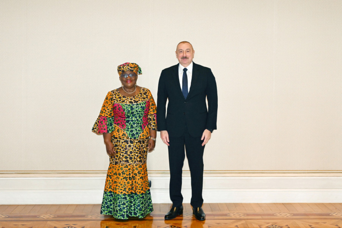 Le président azerbaïdjanais reçoit la directrice générale de l'Organisation mondiale du commerce