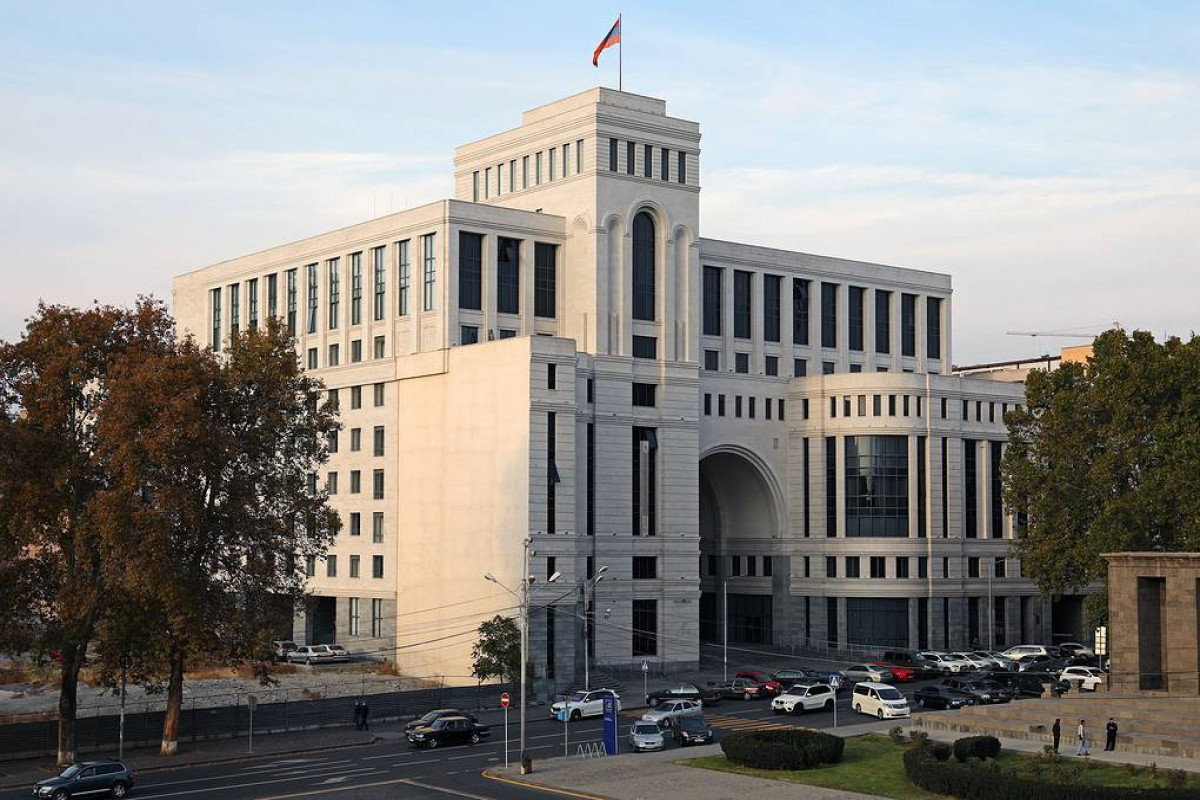 Ministère arménien des Affaires étrangères: c