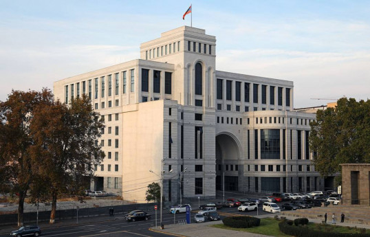 Ministère arménien des Affaires étrangères: c'est le moment de signer un accord de paix avec l'Azerbaïdjan