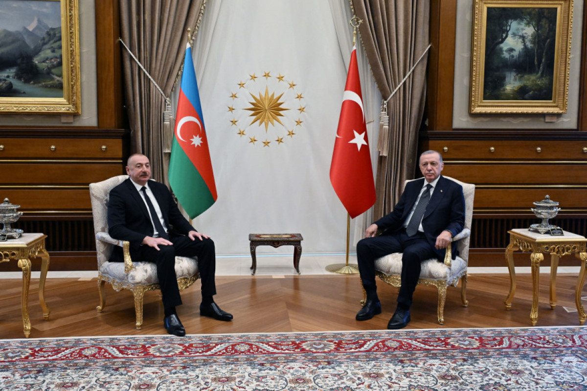 Un tête-à-tête débute entre les présidents Ilham Aliyev et Recep Tayyip Erdogan - Mise à jour 