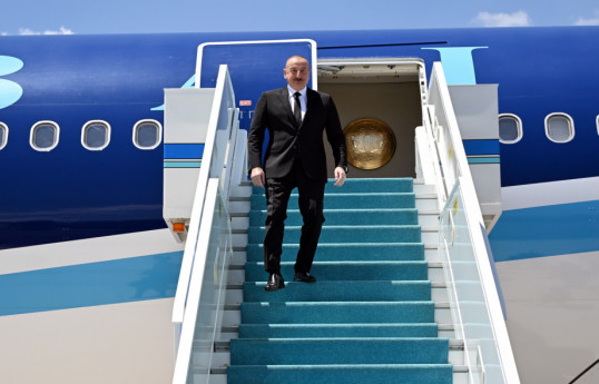 Le président azerbaïdjanais entame une visite de travail à Ankara