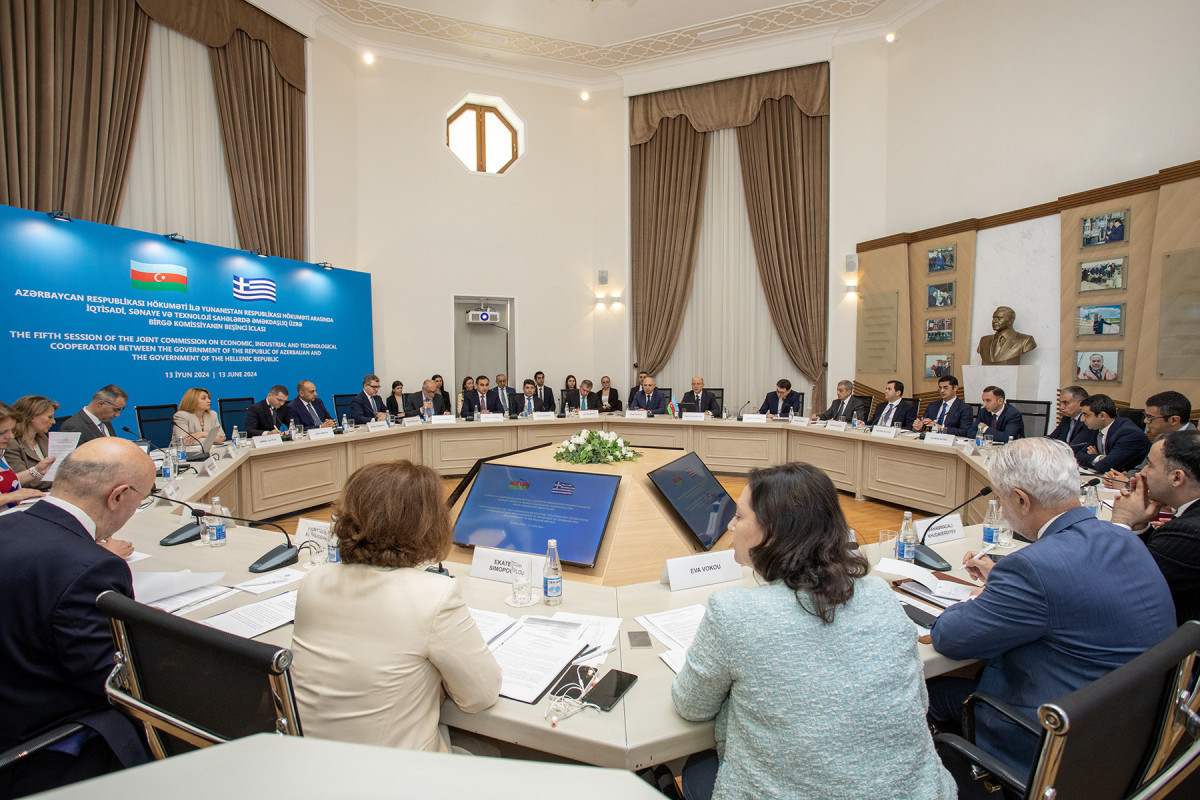 Cinquième réunion de la Commission intergouvernementale Azerbaïdjan-Grèce