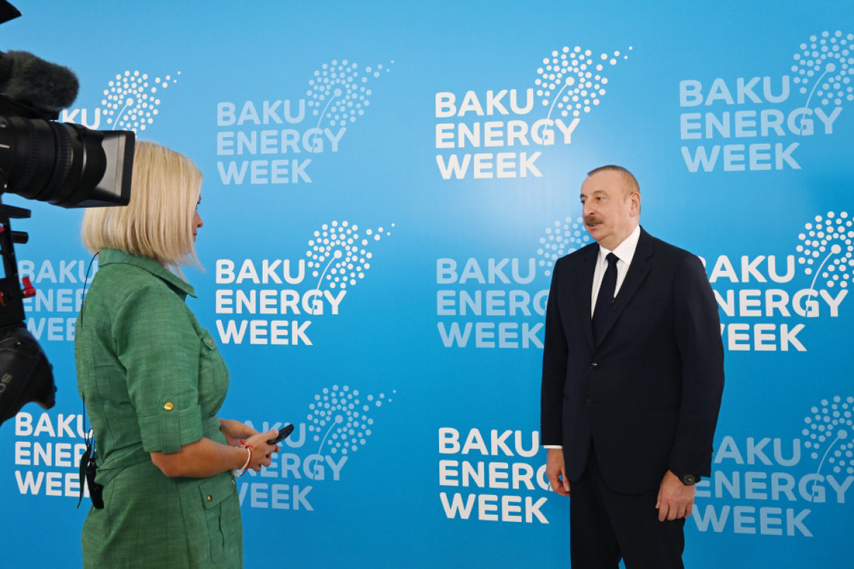L’interview du président Ilham Aliyev diffusée sur la chaîne Euronews
