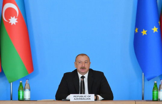 Le président Ilham Aliyev : Le corridor gazier méridional est une véritable réussite
