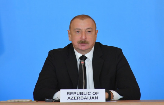 L’expansion du Corridor gazier méridional et de tout autre projet lié au gaz naturel doit être effectué de manière à ne pas porter atteinte à notre objectif principal (Ilham Aliyev)