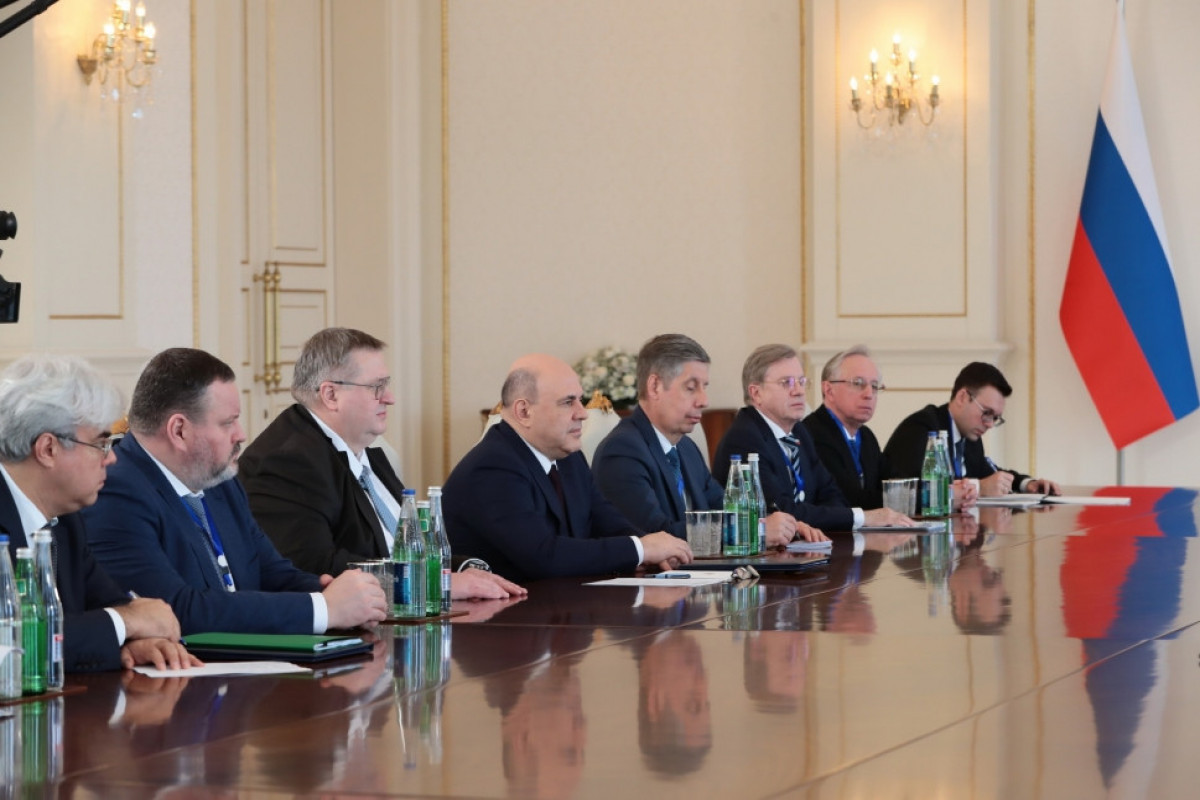 Entretien du président Ilham Aliyev avec le Premier ministre russe