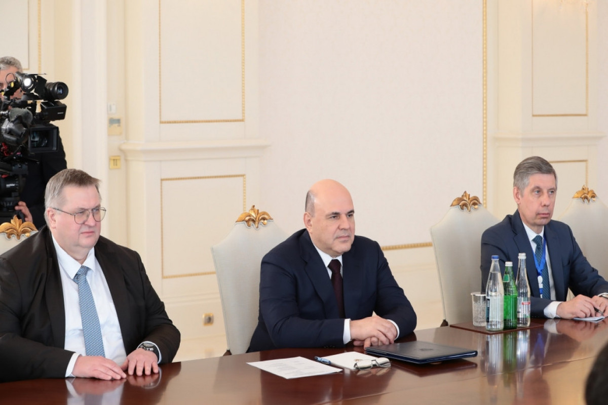 Entretien du président Ilham Aliyev avec le Premier ministre russe