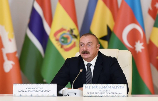 Le président Ilham Aliyev: L’Azerbaïdjan souffre lui aussi d’islamophobie