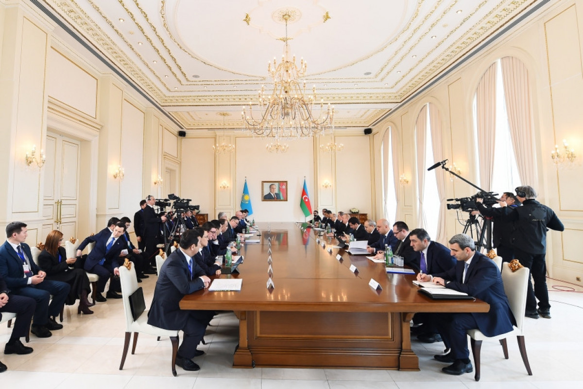 La première réunion du Conseil intergouvernemental suprême kazakh-azerbaïdjanais a eu lieu - Mise à jour 