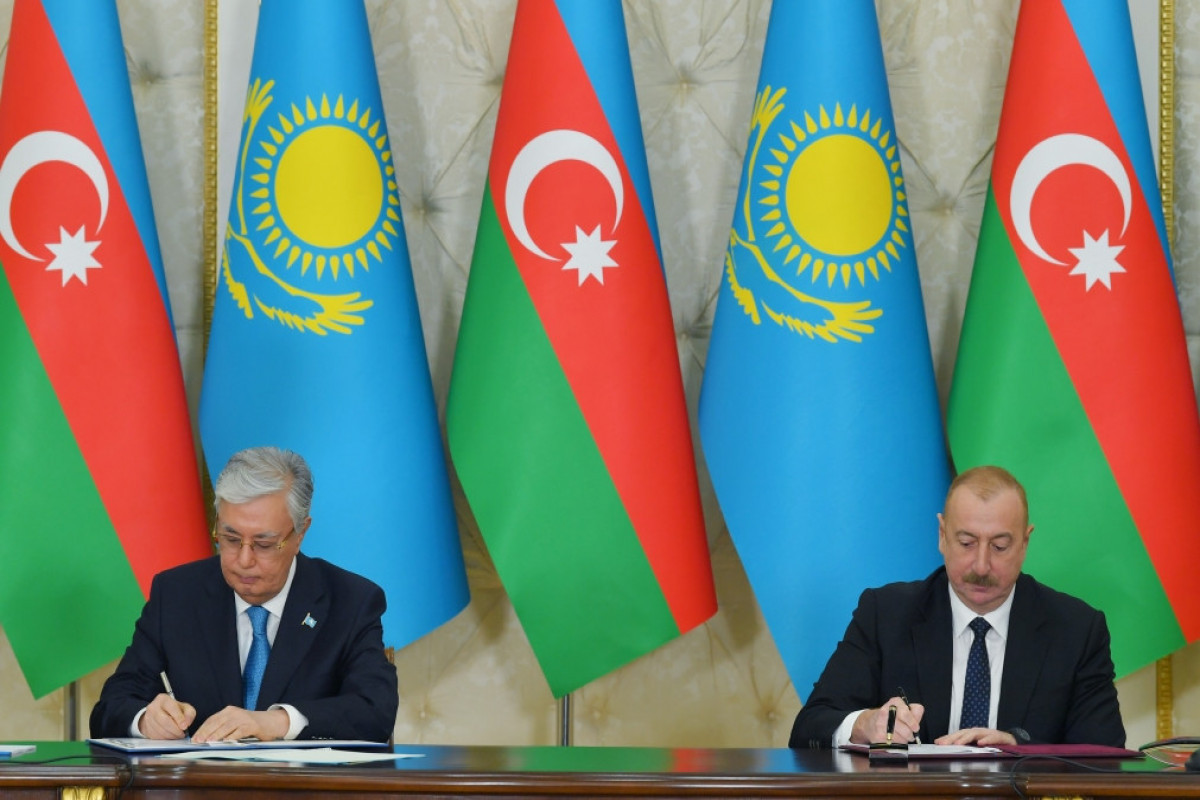 Un certain nombre de documents signés entre l’Azerbaïdjan et le Kazakhstan - Mise à Jour 