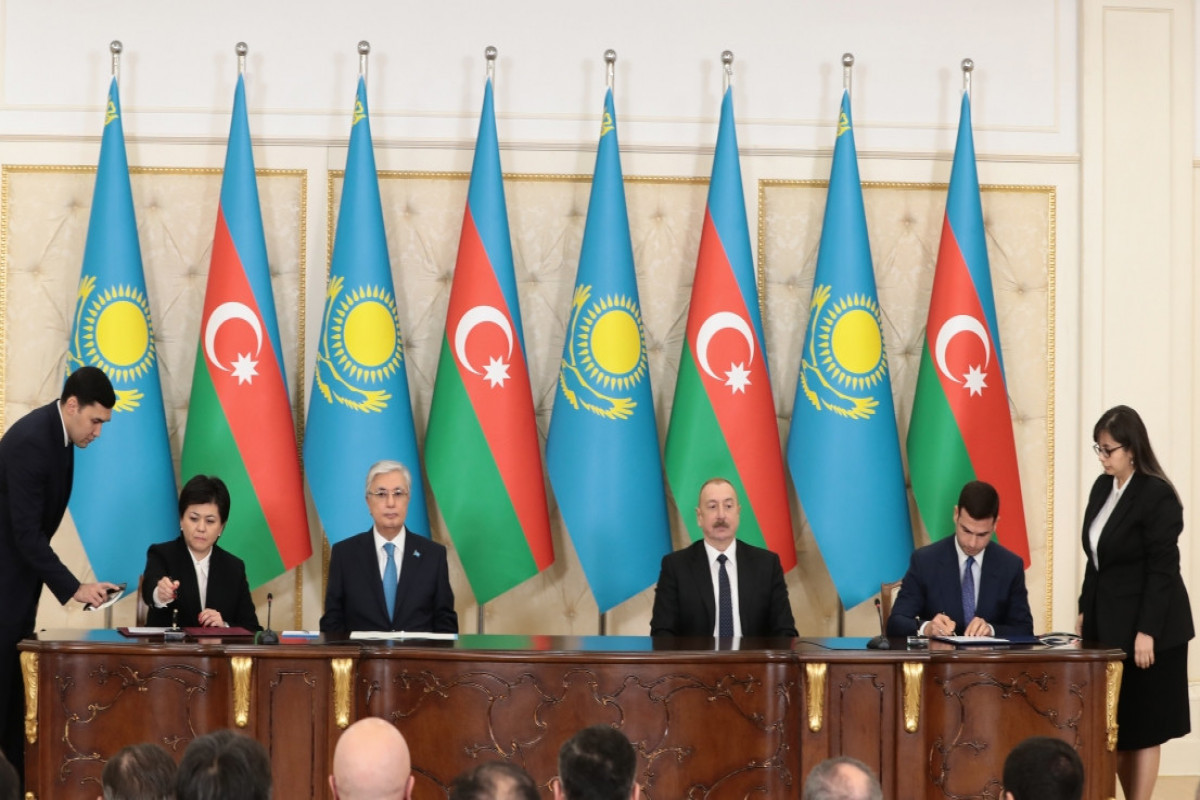 Un certain nombre de documents signés entre l’Azerbaïdjan et le Kazakhstan - Mise à Jour 