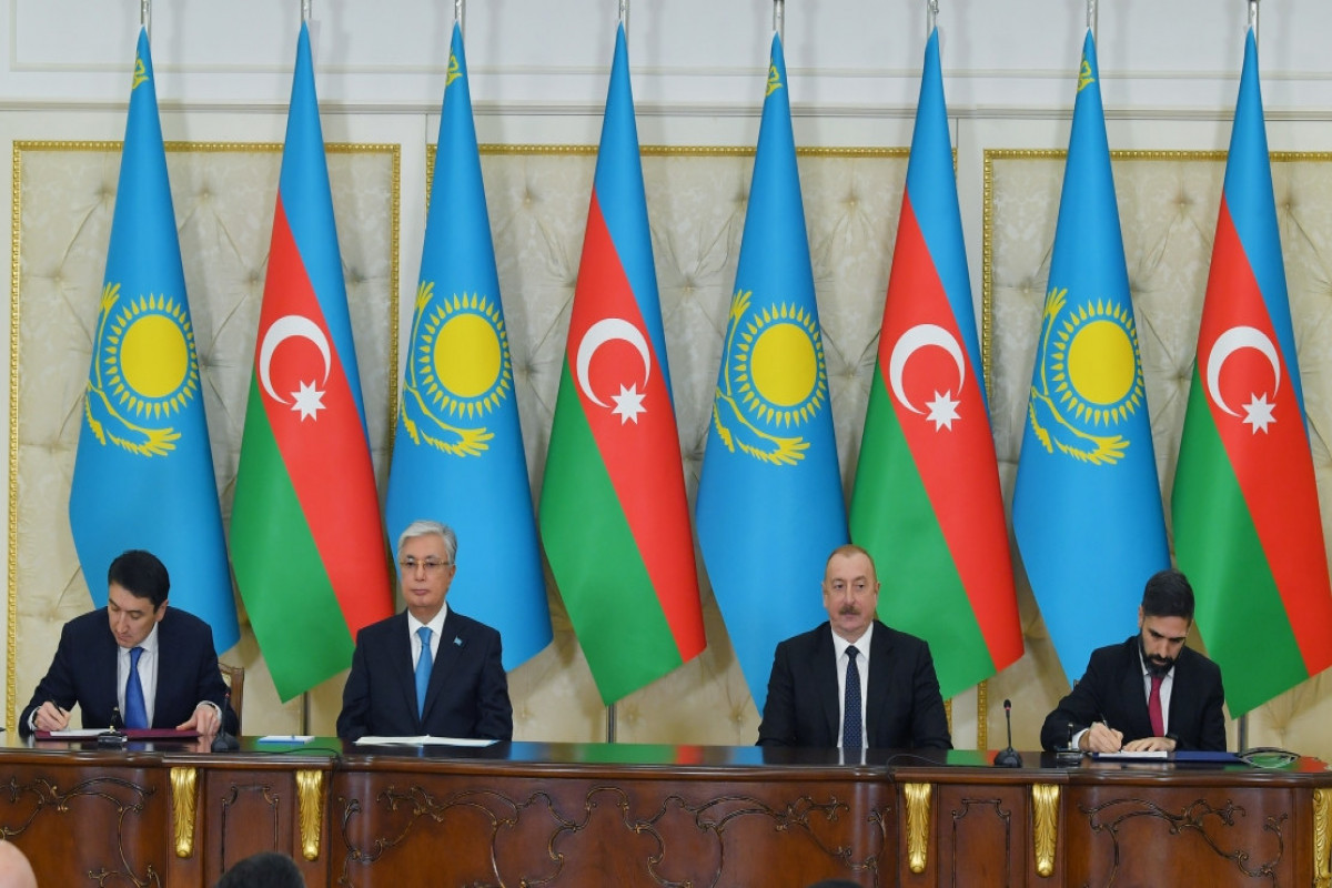 Un certain nombre de documents signés entre l’Azerbaïdjan et le Kazakhstan - Mise à Jour 
