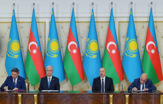 Un certain nombre de documents signés entre l’Azerbaïdjan et le Kazakhstan - Mise à Jour 