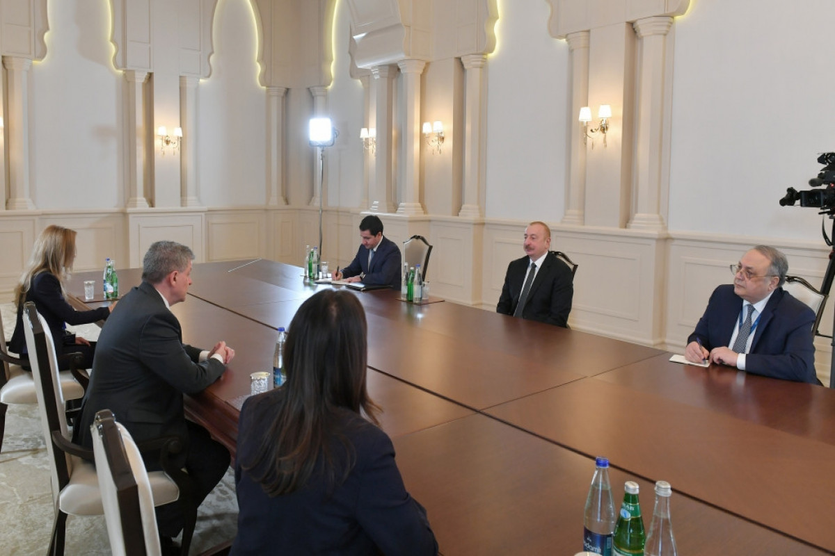 Ilham Aliyev reçoit le Secrétaire général adjoint des Nations Unies chargé des politiques - Mise à jour 