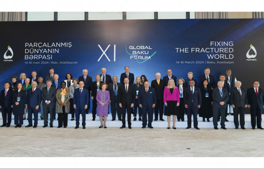 Ilham Aliyev a pris la parole au 11e Forum global de Bakou sous le thème « La réparation d'un monde fracturé » - Mise à jour 