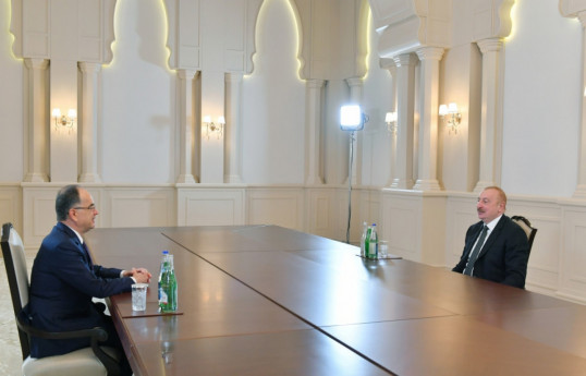 Le président azerbaïdjanais s’entretient avec son homologue albanais - Mise à Jour 