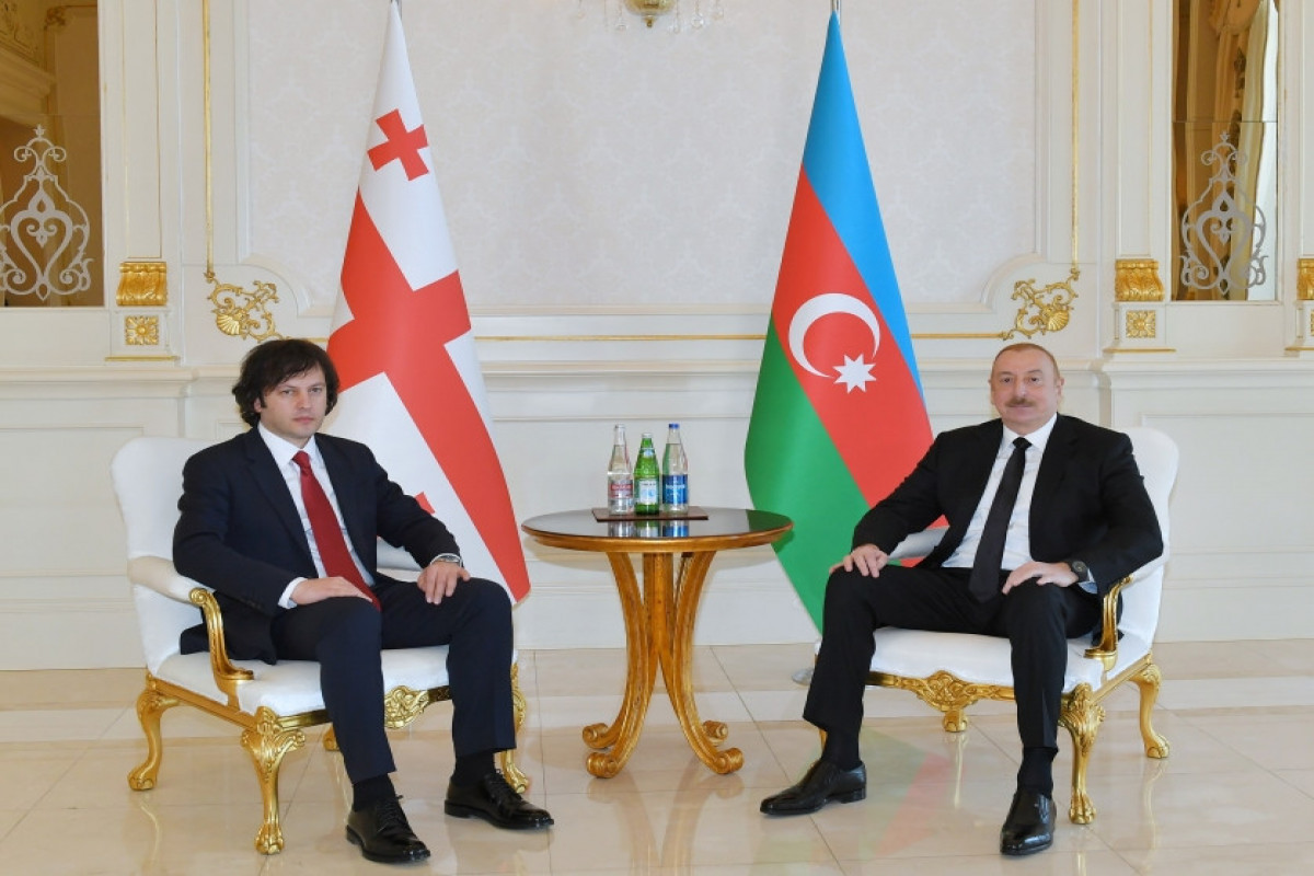 Le président azerbaïdjanais s’entretient en tête-à-tête avec le Premier ministre géorgien - Mise à Jour  