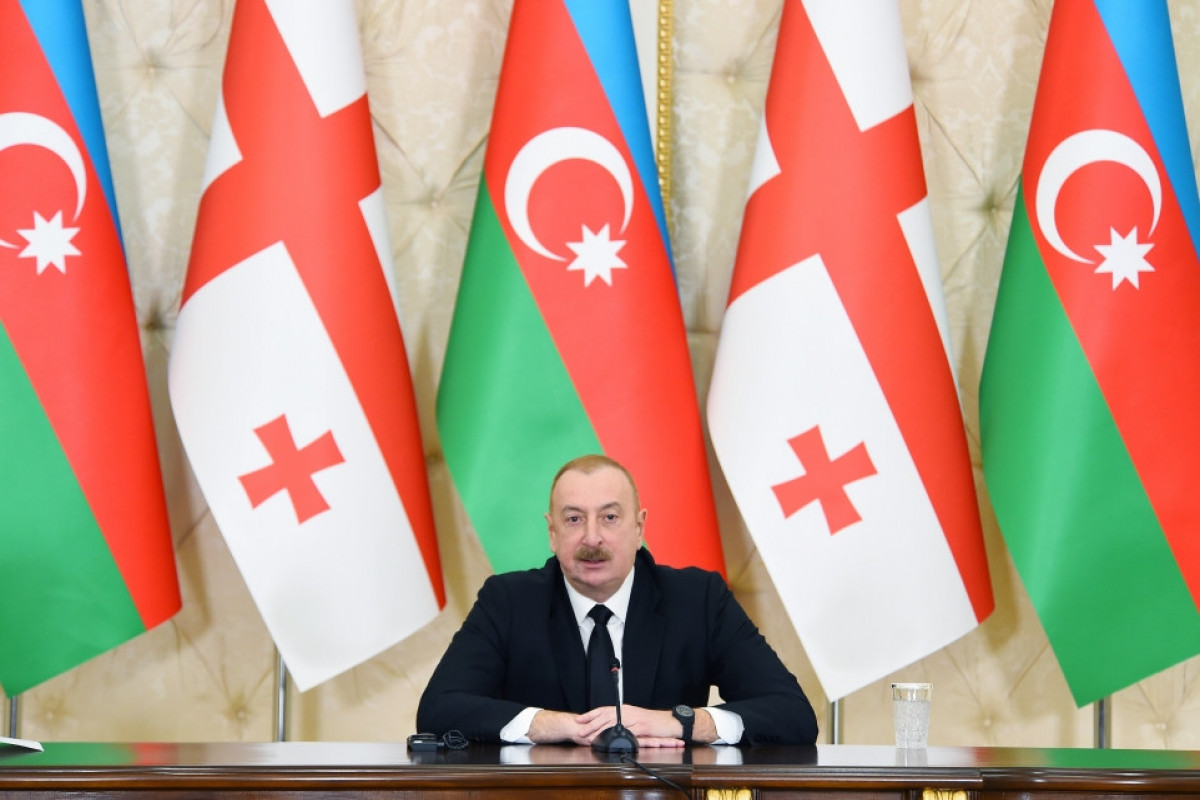 Le président Ilham Aliyev et le Premier ministre Irakli Kobakhidze ont fait des déclarations à la presse - Photos - Vidéo - Mise à Jour 