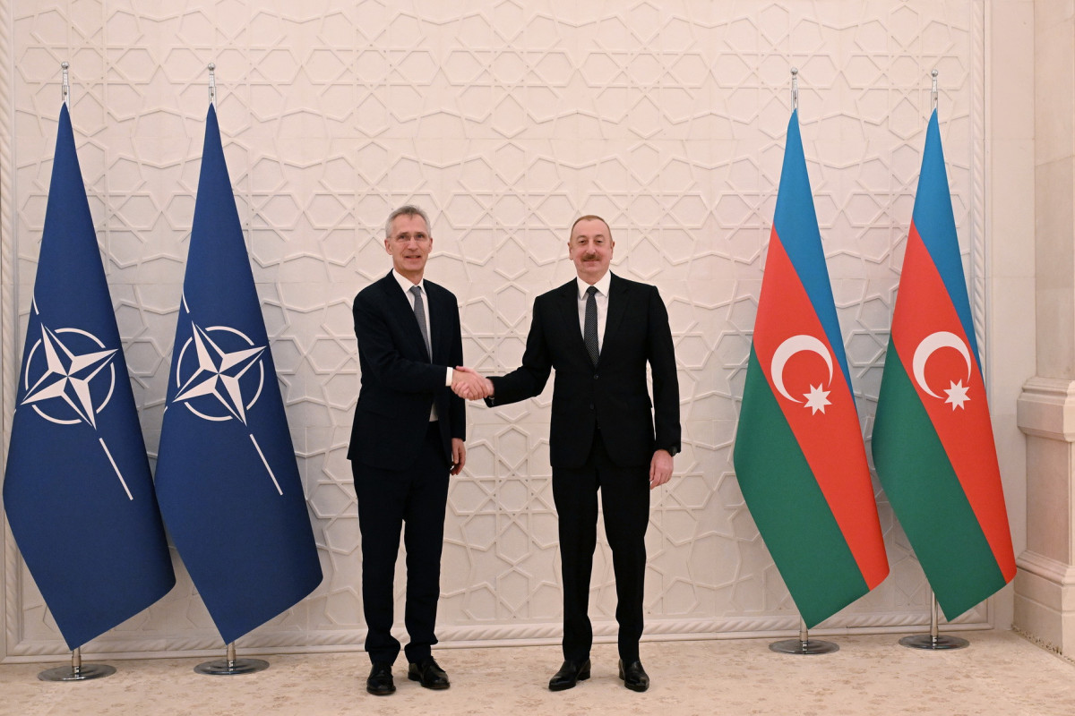 Bakou : le président azerbaïdjanais s’entretient en tête-à-tête avec le Secrétaire général de l’OTAN