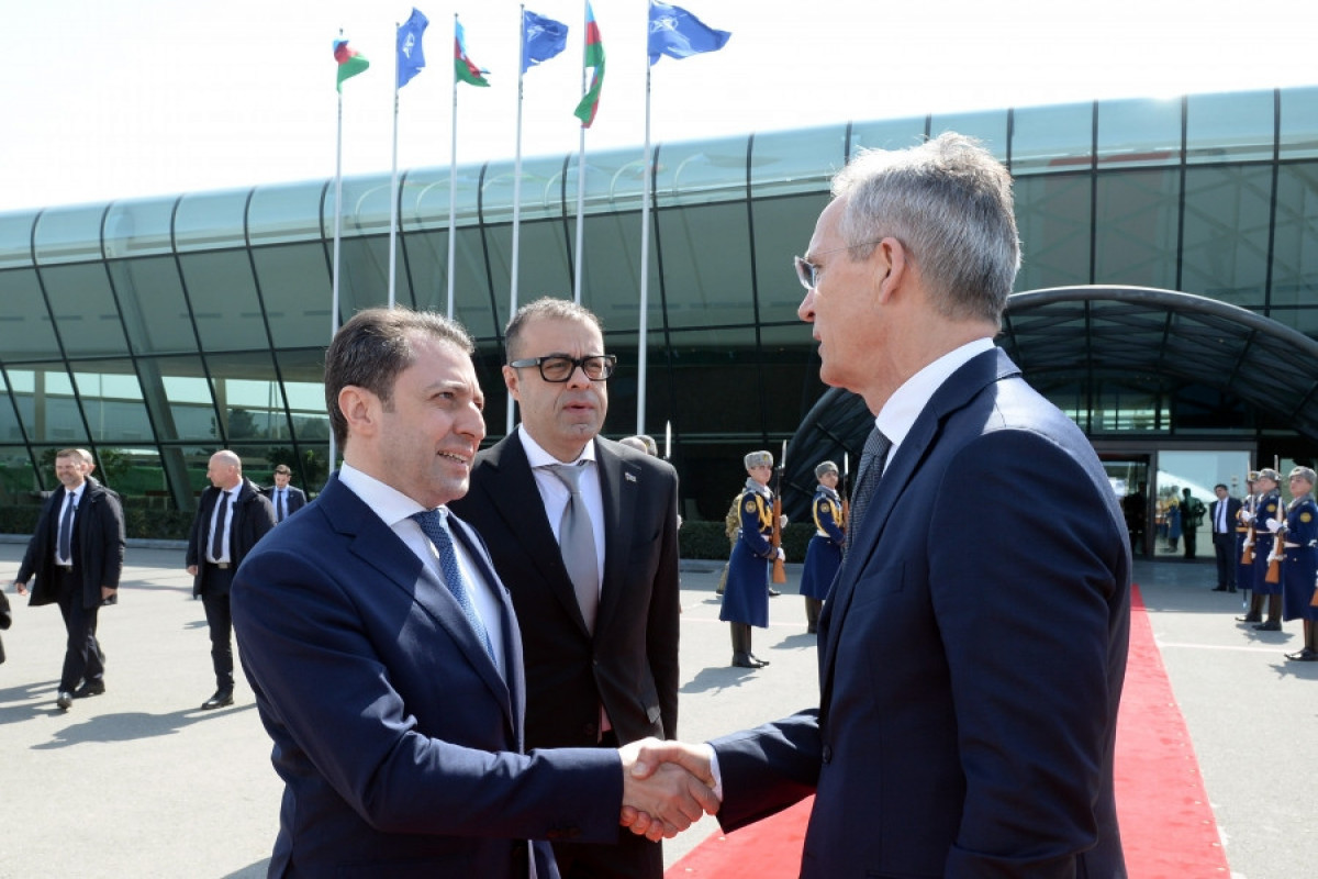 La visite officielle du secrétaire général de l'OTAN en Azerbaïdjan est terminée