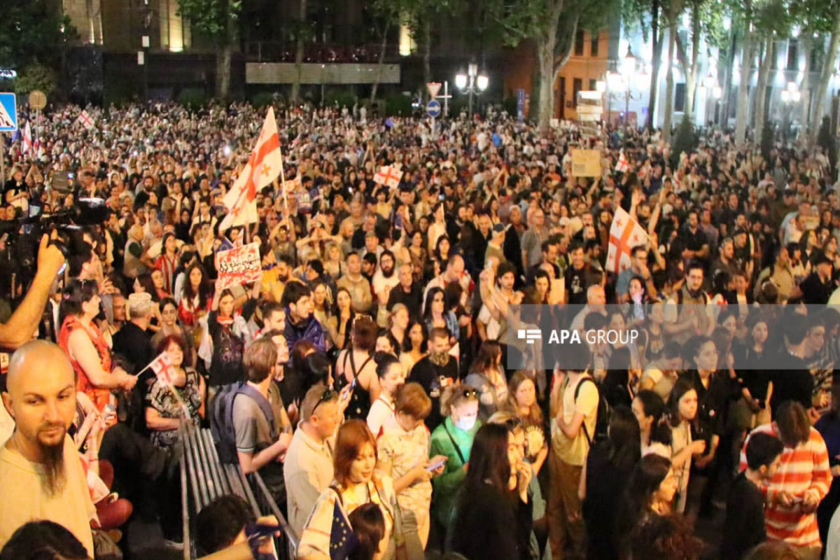 63 personnes arrêtées lors des manifestations à Tbilissi - Photo  