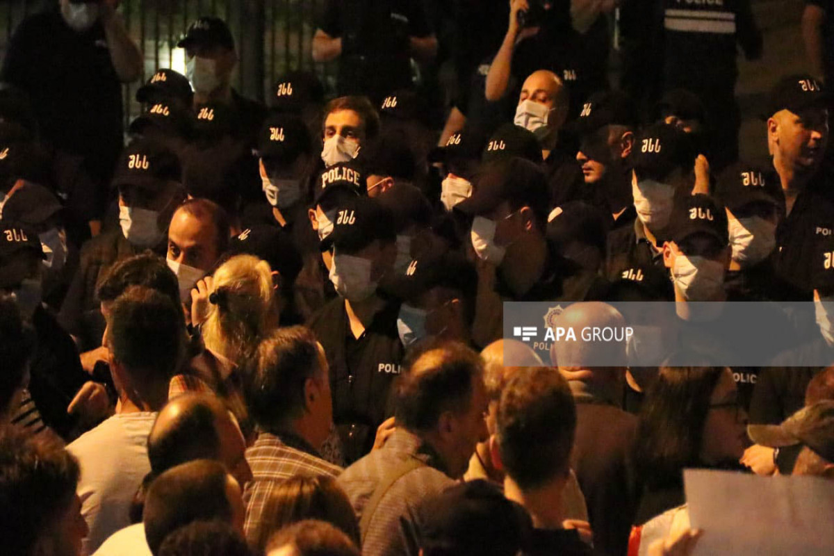 63 personnes arrêtées lors des manifestations à Tbilissi - Photo  