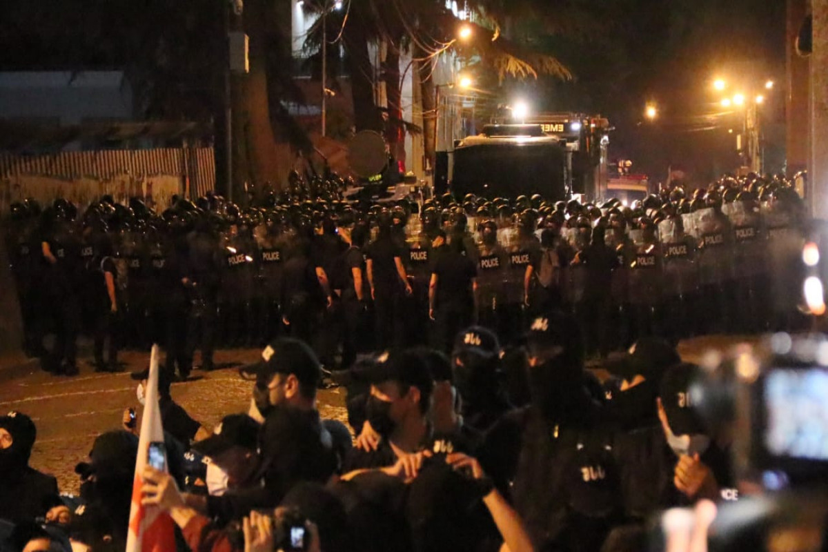63 personnes arrêtées lors des manifestations à Tbilissi - Photo  