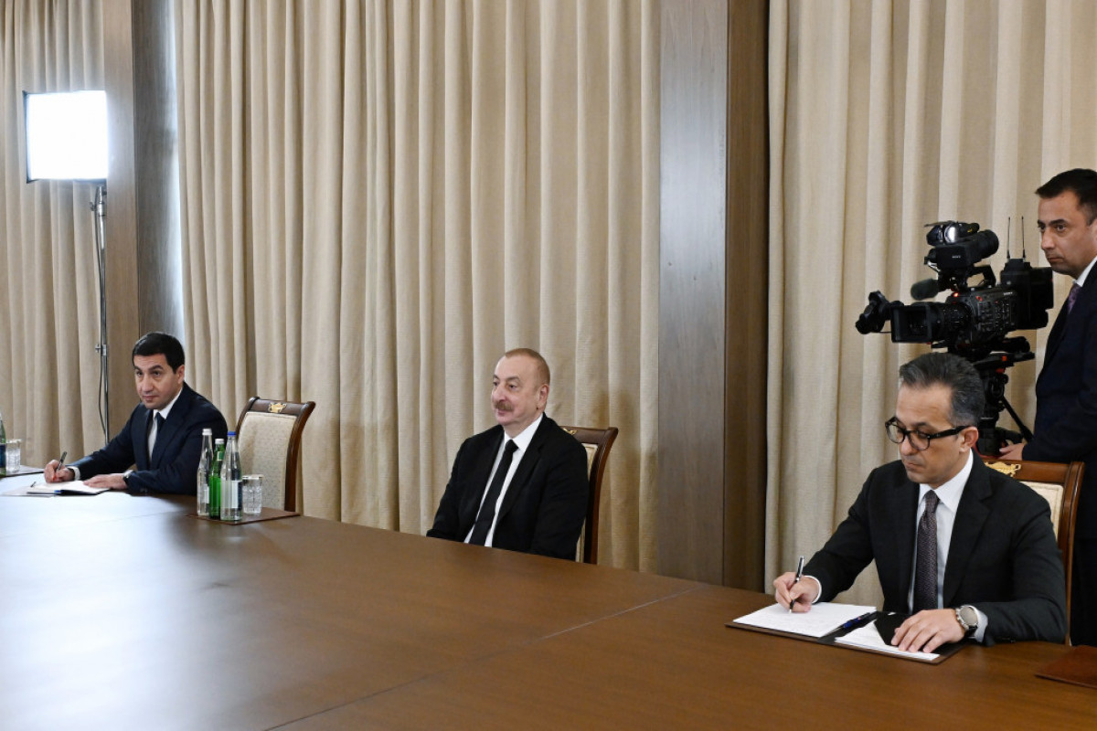 Entretien du président azerbaïdjanais avec le secrétaire général du KAICIID