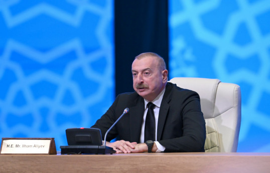 Le président Ilham Aliyev : Nous ne pouvons pas permettre à certains pays européens de continuer à coloniser d’autres peuples