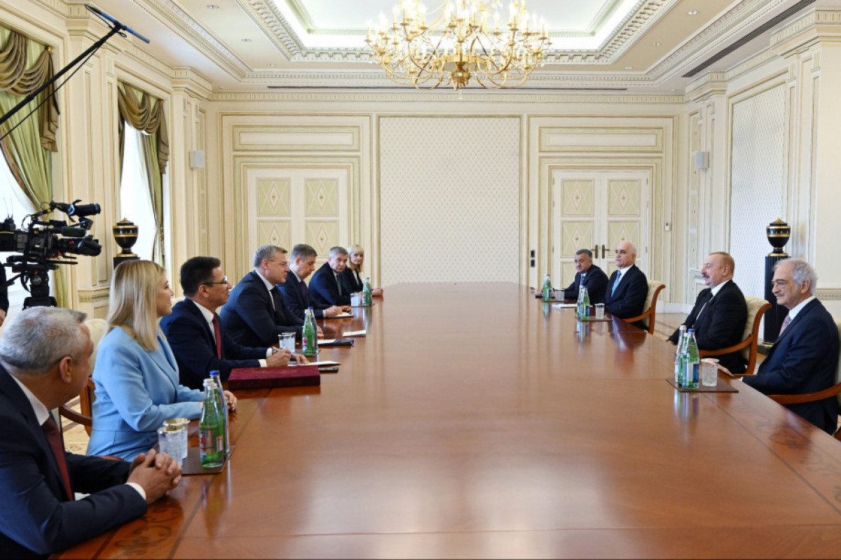 Le président Ilham Aliyev reçoit le gouverneur de la province russe d’Astrakhan