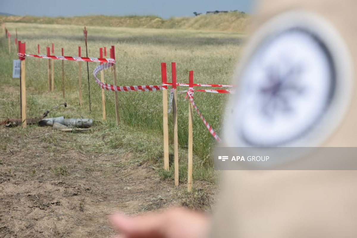 79 autres mines et 378 munitions non explosées découvertes dans les zones azerbaïdjanaise libérées